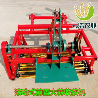 波斯菊荷蘭菊收獲機大蒜收割器價格 拖拉機帶動起蒜器廠家