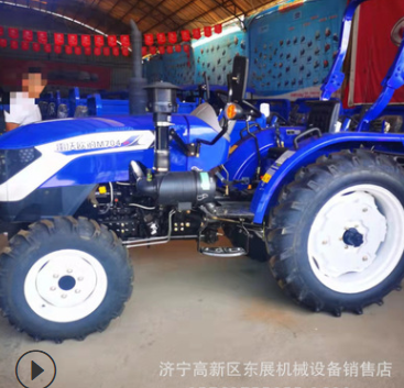 品質供應雷沃504大后橋四輪拖拉機 水旱田8+8梭式換擋翻田犁地機