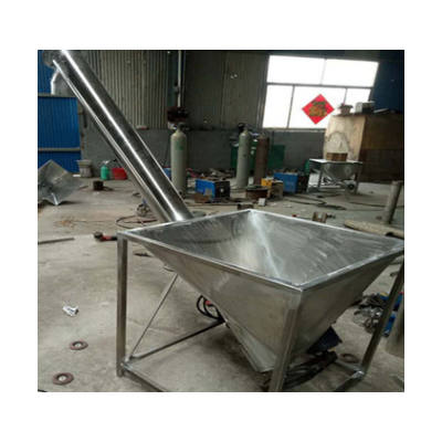 菏澤垂直螺旋提升機(jī) 煤渣裝袋上料機(jī) 固體料用不銹鋼絞龍?zhí)嵘龣C(jī)