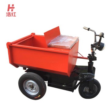 電動(dòng)灰斗車建筑工地電動(dòng)手推車 農(nóng)用灰斗車 人騎電動(dòng)三輪灰斗車