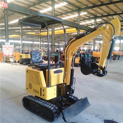 上海多用途工程微型挖掘機 小型1噸挖掘機 建筑柴油小挖機抓木機