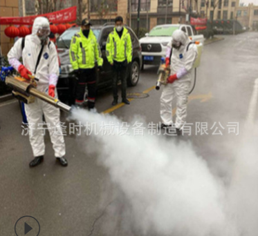 學校消毒彌霧機農用煙霧機高壓水霧迷霧汽油噴霧器養殖場打藥