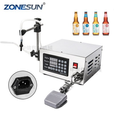 尚航數(shù)控液體灌裝機 小型液體灌裝機 液體定量灌裝機 飲料灌裝機