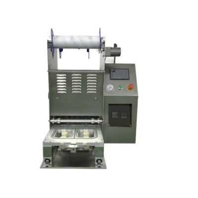 自動(dòng)饅頭混沌水餃塑料盒裝包裝封口機(jī)WR-350快餐盒月餅盒包裝機(jī)械