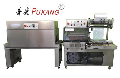 全自動(dòng)不銹鋼L型封切收縮包裝機(jī)，304不銹鋼紙盒包膜機(jī)，包膜機(jī)