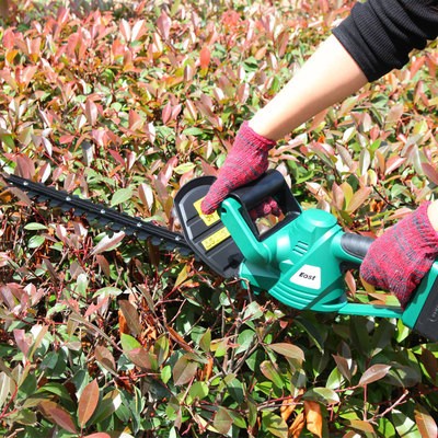 伊司達(dá)電動(dòng)綠籬機(jī)鋰電充電式修枝剪家用修枝機(jī)粗枝剪綠籬剪ET1406