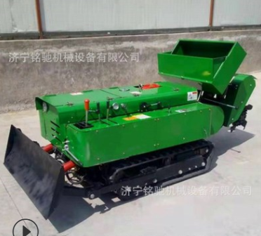 果園履帶式開溝施肥 旋耕機(jī)除草 自動施肥機(jī)