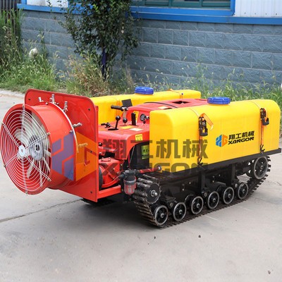 多功能履帶式果園打藥機(jī) 大棚農(nóng)田風(fēng)送彌霧機(jī) 果樹(shù)殺蟲(chóng)噴藥機(jī)