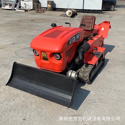 乘坐式田園管理機(jī)履帶旋耕機(jī)多功能開溝農(nóng)用果園耕地微耕機(jī)