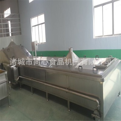 全自動土豆漂燙流水線 豆角 毛豆殺青機 水果蔬菜蒸煮漂燙機