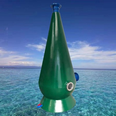 工廠化水產(chǎn)養(yǎng)殖設備池塘養(yǎng)殖加氧溶氧錐增氧錐氧氣錐100立方/小時