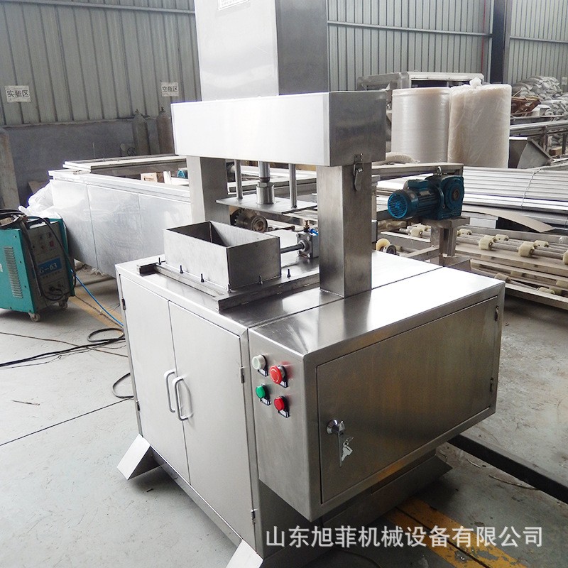 工廠批發(fā)全自動壓肉機 肥牛壓實機 肉類壓實設備定制