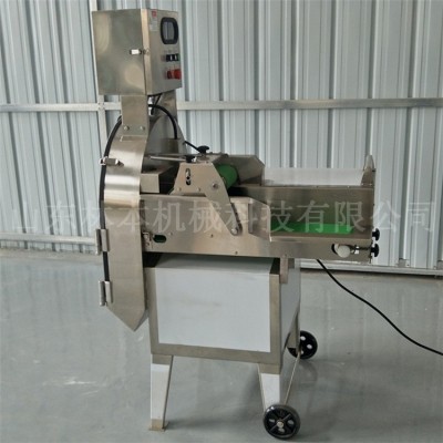 商用切菜機大頭菜切絲設備 芹菜段加工設備切菜機 葉菜類切菜機