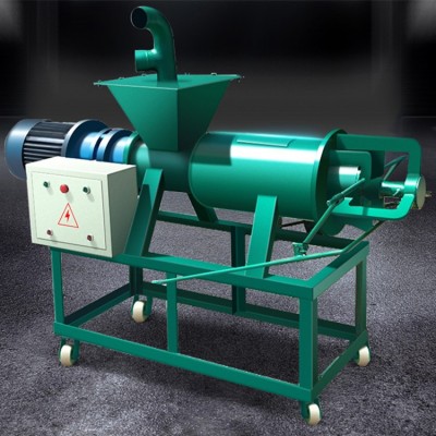 廠家供應糞便干濕分離設備 電動環(huán)保分離機 浩眾擠干機多少錢