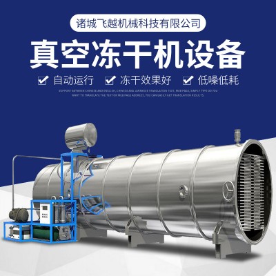 調味山楂糕真空凍干機 山楂片海帶絲凍干設備 海帶結提取物凍干機