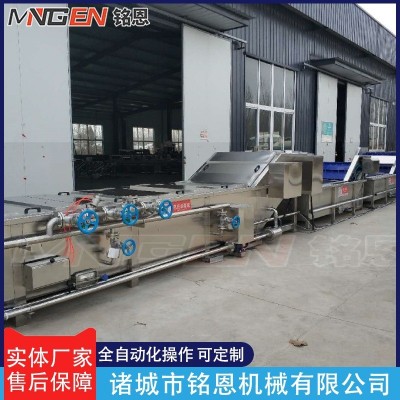 全自動低溫巴氏殺菌機 蒸煮漂燙機 罐裝飲料醬菜巴氏殺菌流水線