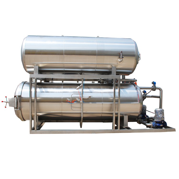 全自動殺菌設(shè)備水果罐頭熟食鹵蛋雙層殺菌食品加 工廠用殺菌設(shè)備