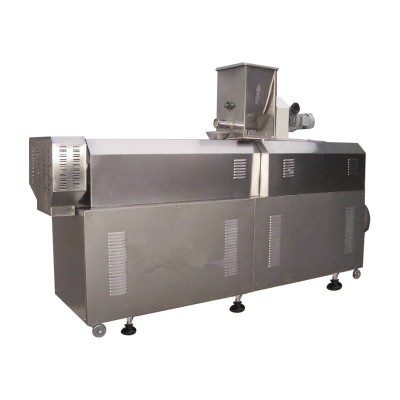 魚餌飼料膨化機 雙螺桿魚餌料誘料設備 飼料膨化機