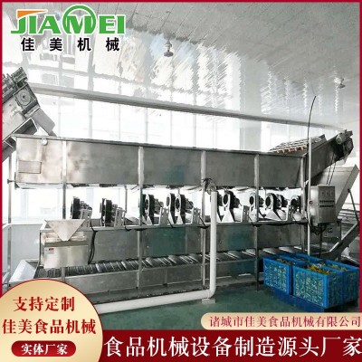 土豆片蒸煮漂燙殺青機軟包裝巴氏殺菌機水浴式果凍漂燙殺菌設備