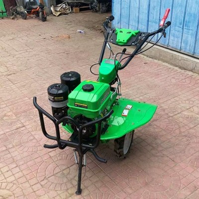 水田旱地開溝除草兩驅(qū)直聯(lián)耘耕機 農(nóng)業(yè)大棚壤土四驅(qū)田園管理機