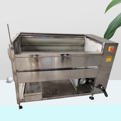 毛輥清洗機 火龍果土豆毛輥去皮清洗機魔芋自動去皮機毛刷洗菜機