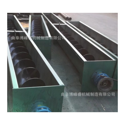 濟(jì)寧加工玉米絞龍 U型裝罐加料機 稻谷提升機