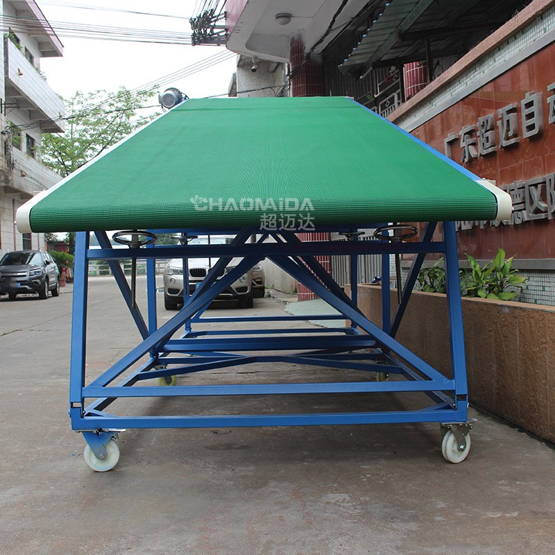 供應(yīng)爬坡移動皮帶式輸送機 物流上下輸送線 重型礦用皮帶輸送機