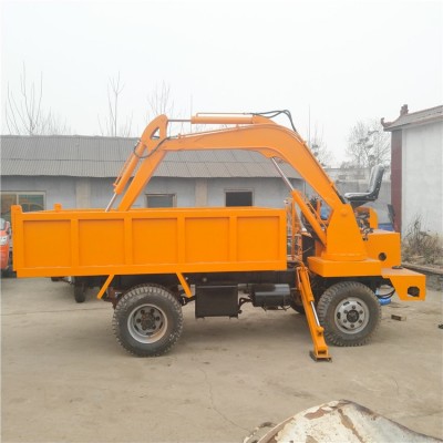 四不像隨車挖掘機 功能挖掘裝載一體機 四不像隨車挖抓機