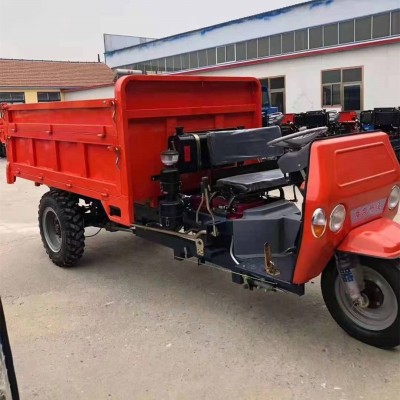 18馬力三輪車 農用柴油廠家貨源直供載重2噸小型工地用柴油三輪車