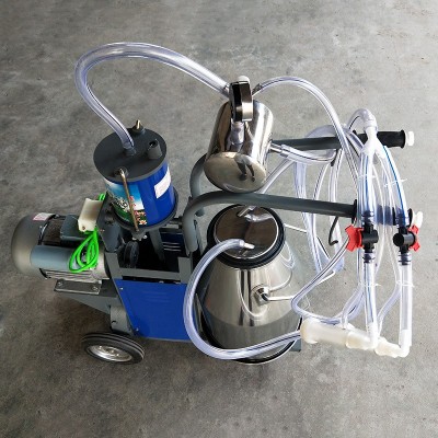 牛羊用活塞擠奶機 批發奶牛奶羊擠奶機活塞式單桶奶牛擠奶機