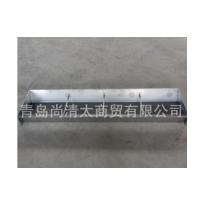 廠家供應不銹鋼豬用喂食器 豬食槽 通長食槽 料槽 大批量