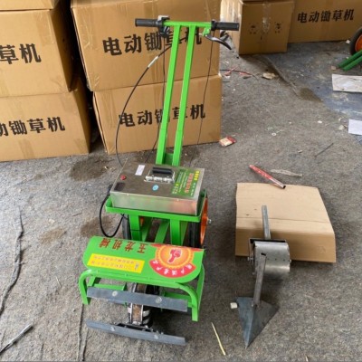 新型電動除草機開溝懶人小型鋤地松土手推除草開荒農用耕地充電式