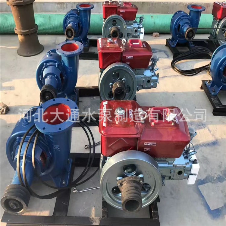 大流量混流泵農(nóng)用抽水機(jī)柴油機(jī)水泵臥式灌溉水泵防洪排澇魚塘養(yǎng)殖