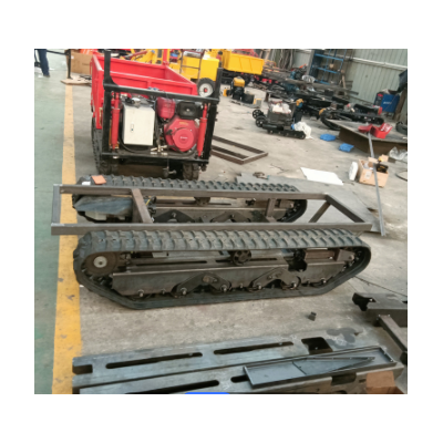 遙控履帶底盤全液壓運輸?shù)妆P電動無線遙控底盤非標定做農(nóng)機底盤