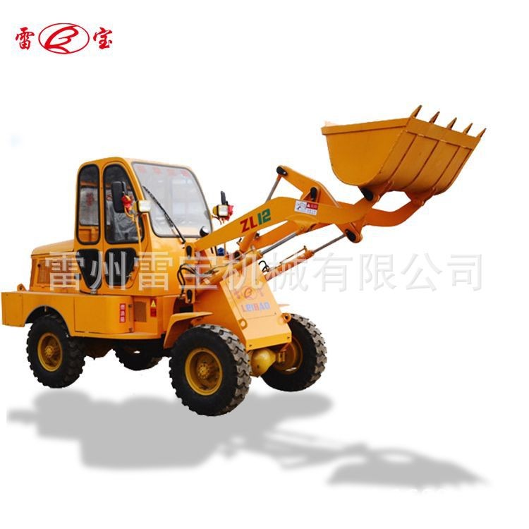 雷寶牌輪式裝載機(jī) 低油耗低噪音ZL12鏟車