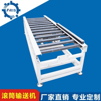 源頭廠家滾筒輸送線 物流輸送動(dòng)力滾筒輸送機(jī) 箱包卸貨分揀滾筒線