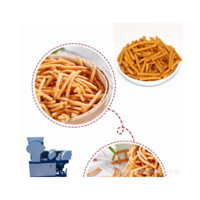 4.休閑咪咪蝦條生產(chǎn)線(xiàn) 出口國(guó)外中小型咪咪條加工設(shè)備