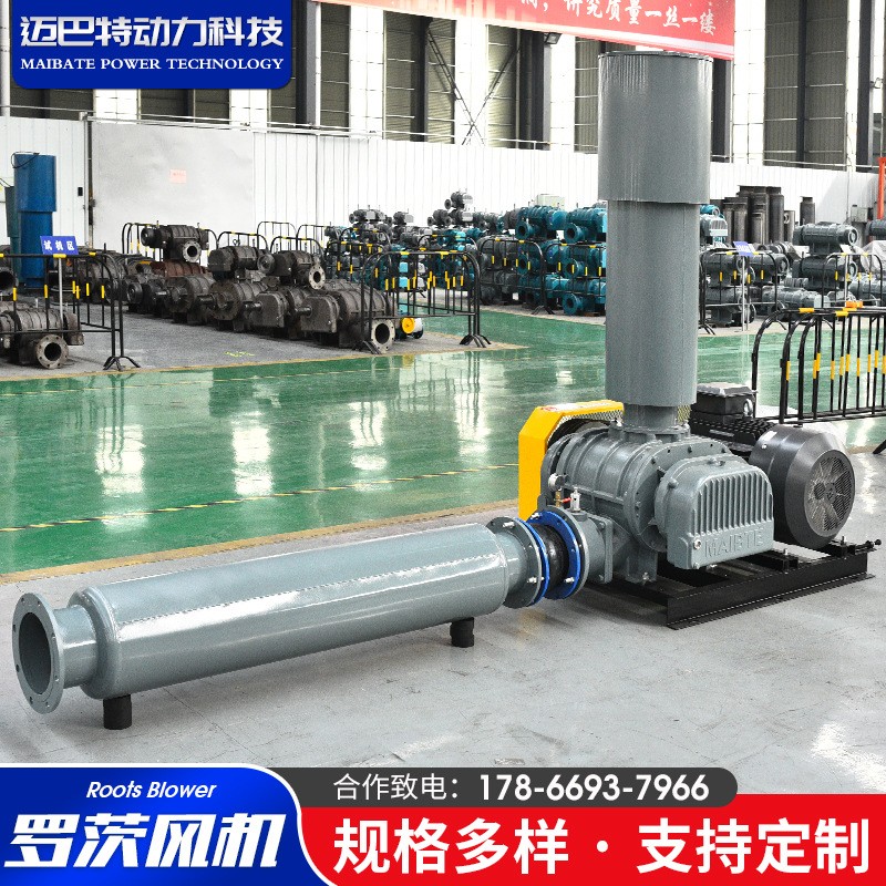 羅茨鼓風機 魚塘增氧曝氣風機高速大風量 魚塘養殖設備增氧機