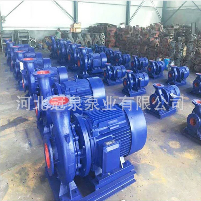 直銷ISW80-250（I）臥室高層增壓熱水循環(huán)式管道離心泵