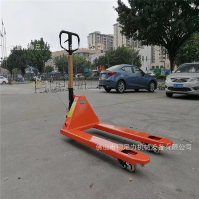 升降叉車地牛手動液壓搬運(yùn)車托盤工廠倉庫手推車裝卸車輪子2T 3噸