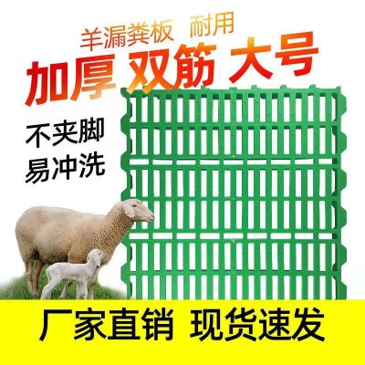 60*60羊用漏糞板廠家批發羊床板豬羊漏糞板羊舍糞板 塑料羊糞板