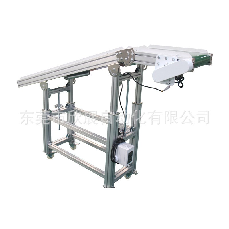 加工定制 標(biāo)準(zhǔn)輸送機(jī) 降爬坡機(jī)傳送機(jī) 鋁合金輸送帶斜坡輸送機(jī)升
