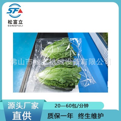 全自動伺服蔬菜包裝機 自動感應袋長葉菜包裝機 防止燙傷功能