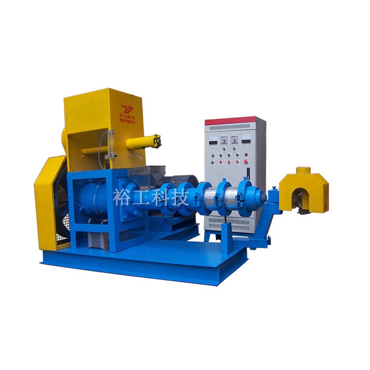 DGP135-||多功能膨化谷物飼料機 棉籽小麥豆粕膨化機狍子狐貍飼料