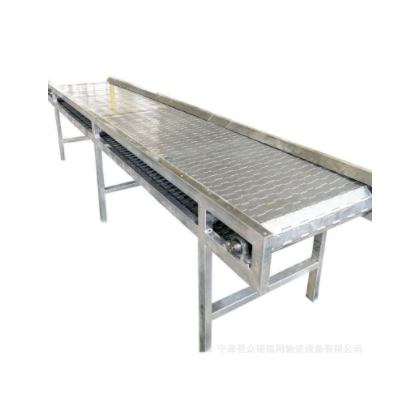 輸送機鏈板輸送設備產品分揀輸送線量大優惠制作精良尺寸可定制