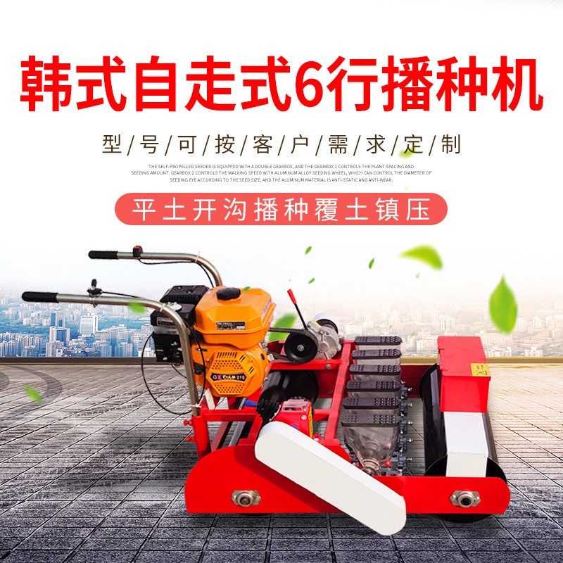 新型手推大棚蔬菜精量芹菜香菜韭菜菠菜油菜小蔥蘿卜單粒播種機(jī)