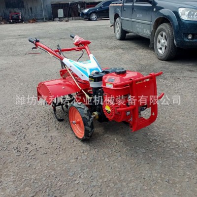 廠直銷柴油四驅(qū)手扶式小型微耕機(jī) 果園施肥開溝機(jī) 硬地山地松土機(jī)