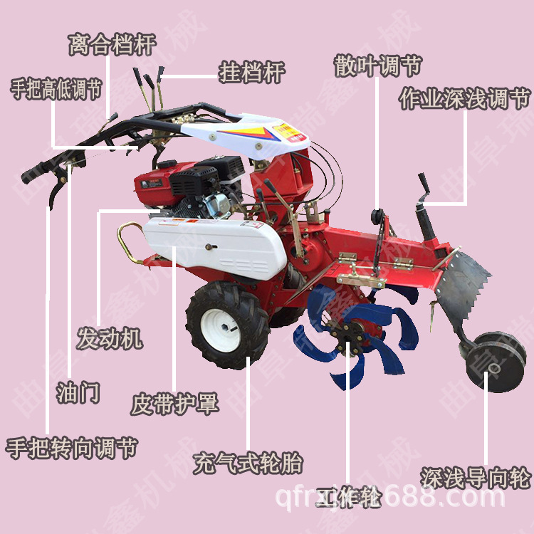操作方便靈活開溝培土機
