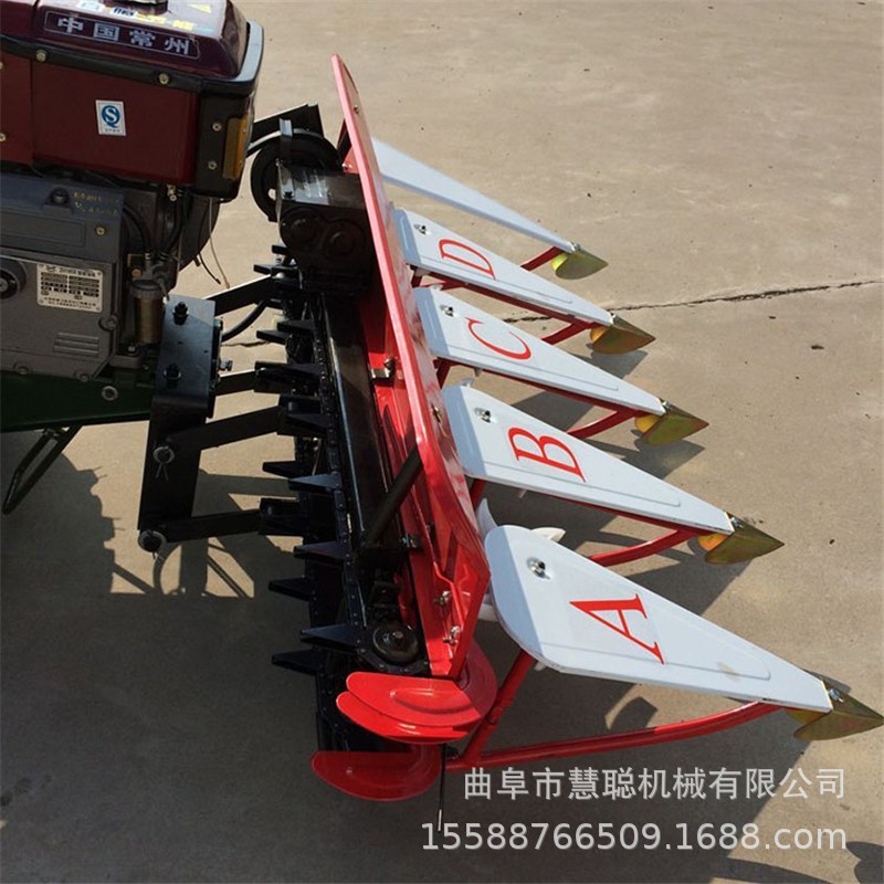 孝感手推式多功能割倒機 甘蔗玉米辣椒大豆秸稈割草機價格