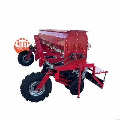 小粒種子蔬菜播種機 禹城紅日農用小麥播種機 玉米施肥播種機